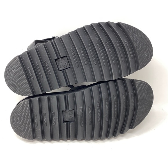Dr Martens NWOT Black Blaire Hyrdro Leather Platform Strap Sandals. - Picture 11 of 14